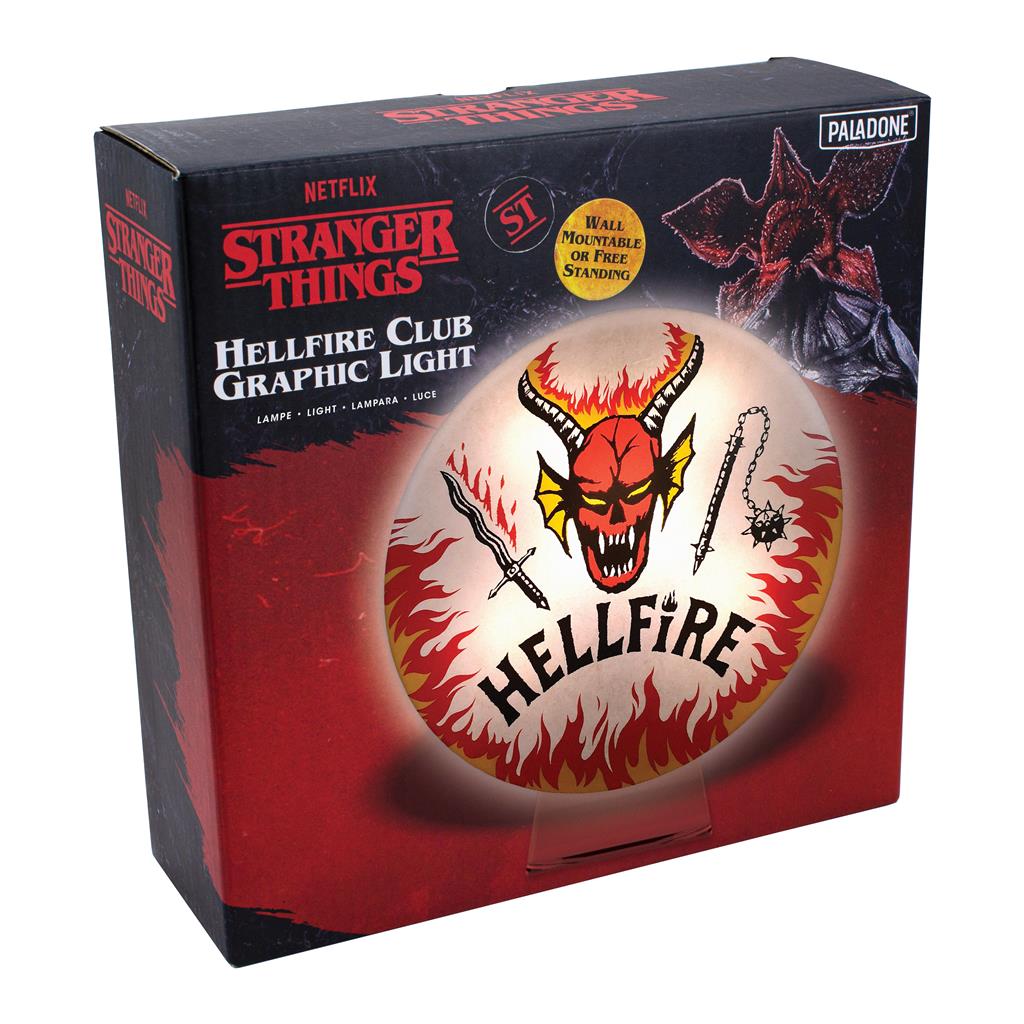 Stranger Things - Hellfire Club Logolampa Paladone