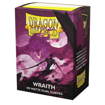 Dragon Shield Dual Matte Sleeves - Wraith 'Alaric, Chaos Wraith' (100 Sleeves) Arcane Tinmen