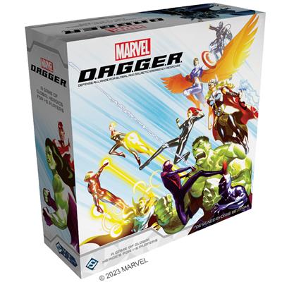 Marvel D.A.G.G.E.R. - Samarbetskortspel för 1-5 spelare Fantasy Flight Games