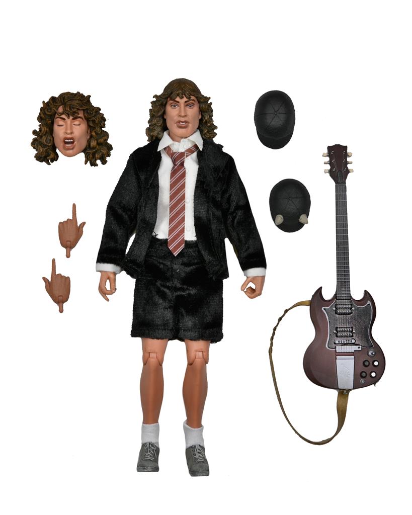 AC/DC – 8” Klädd Figur – Angus Young “Highway to Hell” NECA