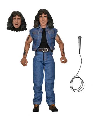 Bon Scott – 8” Klädd Figur NECA