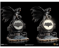 Batman på Batsignal (Deluxe) - Zack Snyders Justice League - Art Scale 1/10 Iron Studios & MiniCo