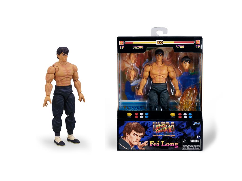 Street Fighter II Fei-Long 6" Figur Jada Toys, Inc.