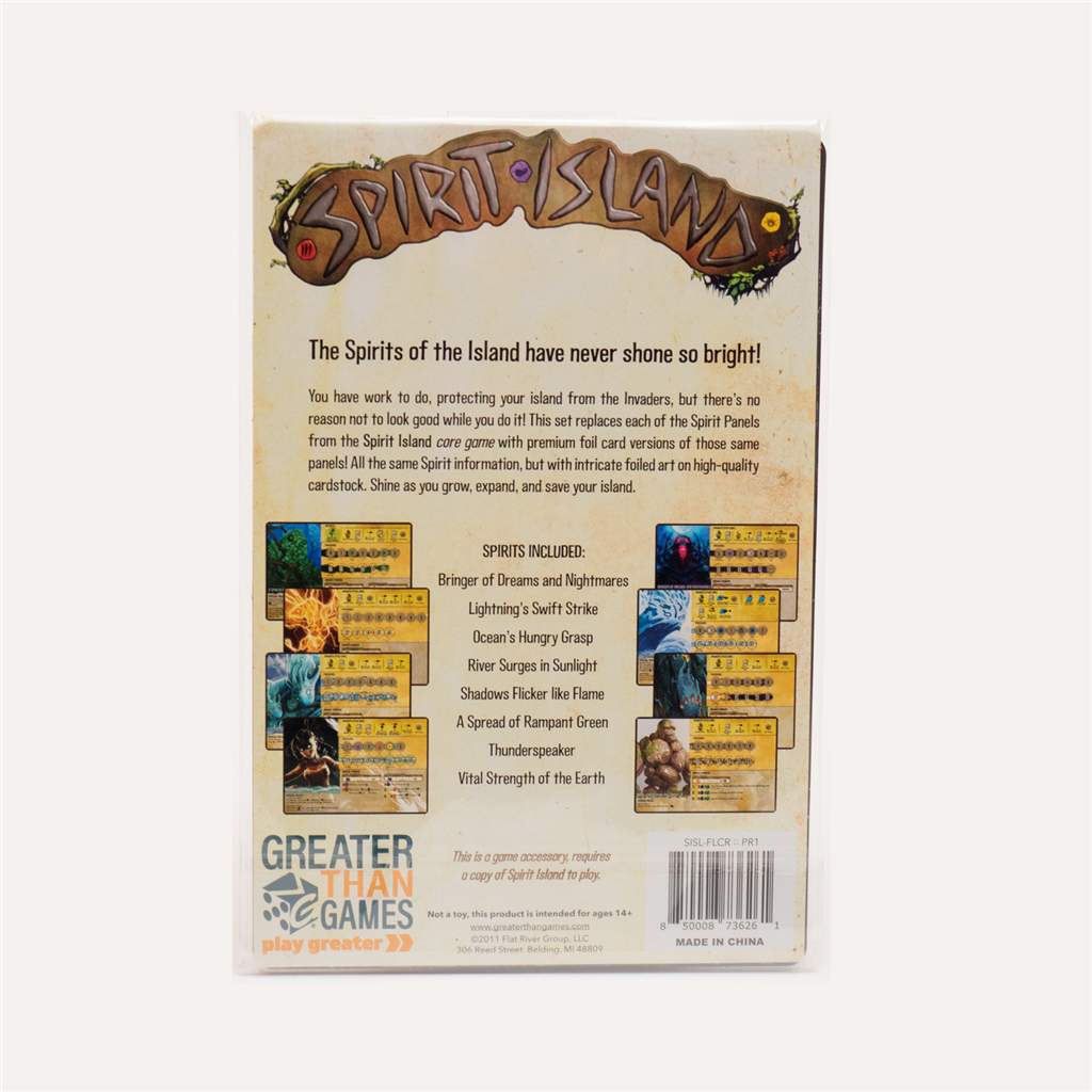 Spirit Island: Premium Foil Spirit Panels - EN Greater Than Games