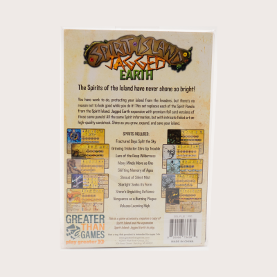Spirit Island: Jagged Earth – Premium Foil Spirit Panels - EN Greater Than Games