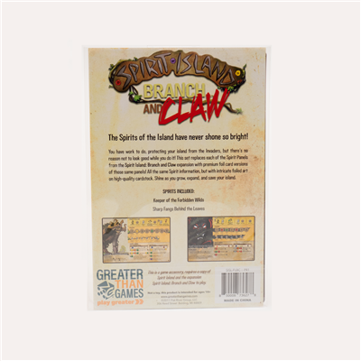 Spirit Island: Branch and Claw – Premium Foil Spirit Panels Greater Than Games
