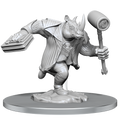 Magic: The Gathering Unpainted Miniatures: Freelance Muscle och Rhox Pummeler