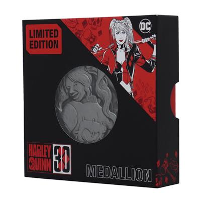 Harley Quinn 30th Anniversary Limited Edition Medallion Fanattik