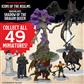 D&D Icons of the Realms: Dragonlance 7 ct. Booster Brick (Set 25) WizKids/NECA
