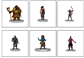 D&D Icons of the Realms: Voices of the Realms - Band of Heroes WizKids/NECA