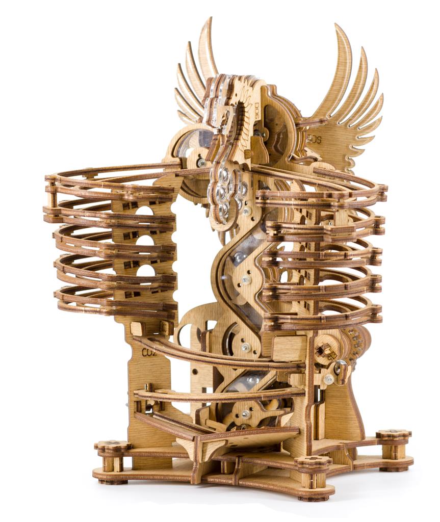 Marble Run Dragon - 3D Mekanisk Modell iDventure