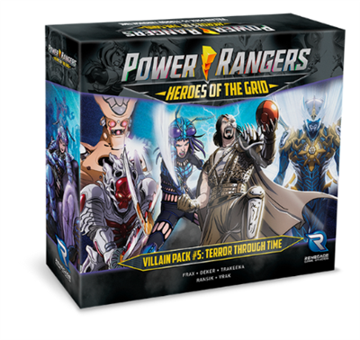 Power Rangers Heroes of the Grid: Villain Pack #5 - Terror Through Time Renegade Game Studios