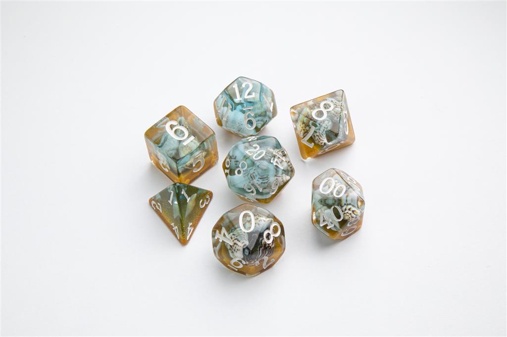 Gamegenic - Embraced Series - Summer Time - RPG Dice Set (7pcs) Gamegenic