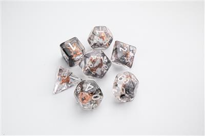 Gamegenic Embraced Series Shield & Weapons RPG Dice Set (7pcs) Gamegenic