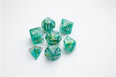 Gamegenic Candy-like Series - Mint RPG Tärningsset (7st) Gamegenic
