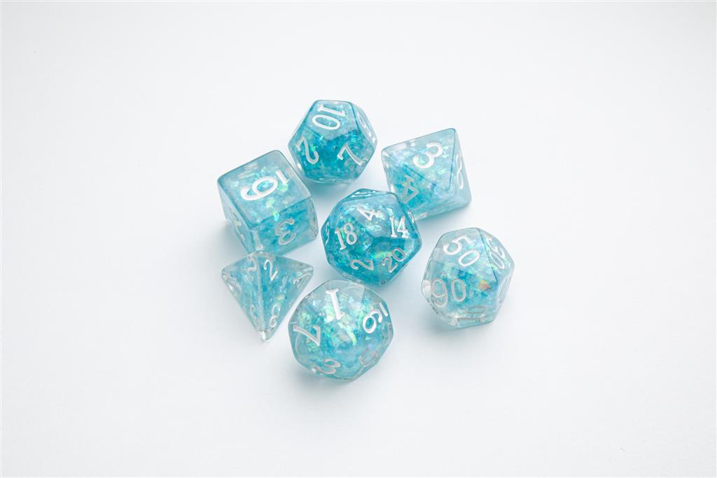 Gamegenic - Candy-liknande Serie - Blueberry - RPG Tärningsset (7 st) Gamegenic