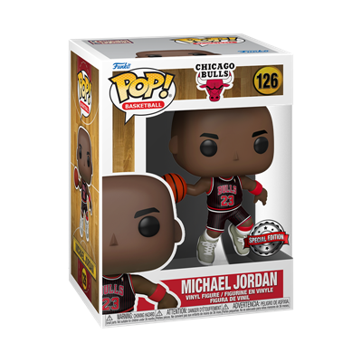 Funko POP NBA: Bulls - Michael Jordan (Blk Pinstripe Jersey) Funko