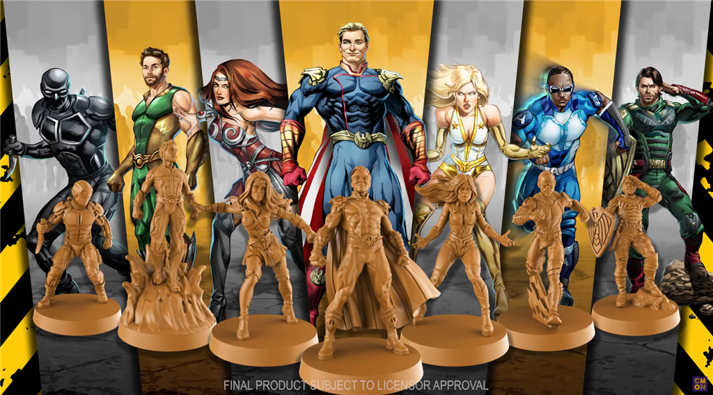 Zombicide: 2nd Edition - The Boys Pack #1: The Seven CMON