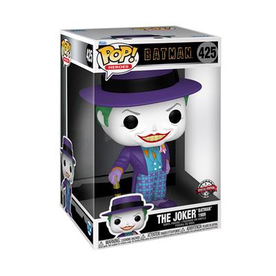 Funko POP Jumbo: Batman 1989 - Joker med Hatt (Exklusiv) Funko