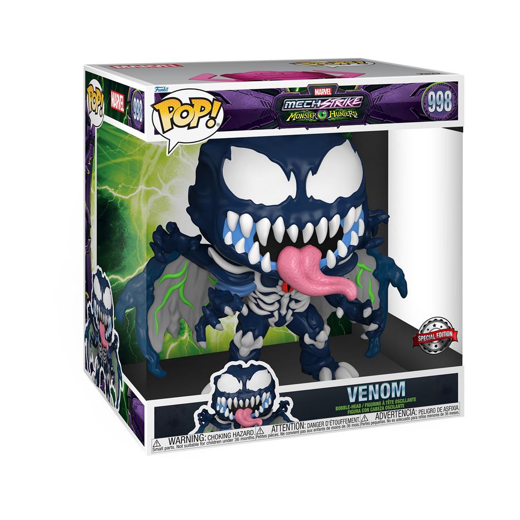 Funko POP Jumbo: Monster Hunters - Venom med vingar (Exklusiv) Funko