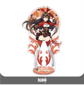 Genshin Impact - Mondstadt Tema Serie Karaktär Acryl Figur: Amber - 14cm Sakami Merchandise