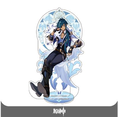 Genshin Impact - Kaeya Acrylfigur 14cm från Mondstadt Sakami Merchandise