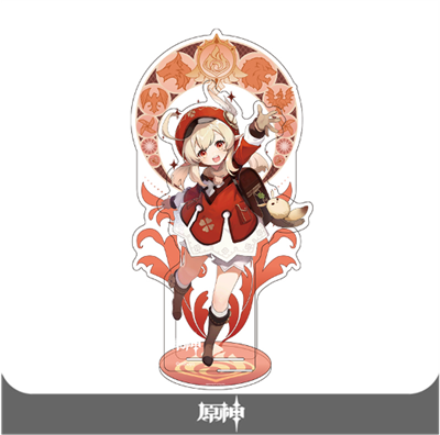 Genshin Impact - Mondstadt Tema Serie Karaktär Akryl Figur: Klee - 14cm Sakami Merchandise