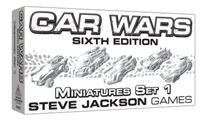 Car Wars 6th Edition Miniatures Set 1 - EN Steve Jackson Games