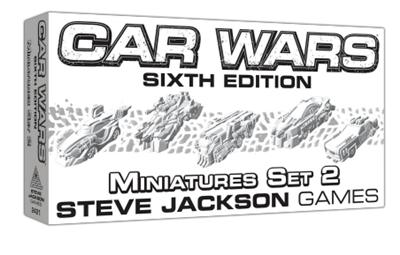 Car Wars 6th Edition Miniatures Set 2 - EN Steve Jackson Games