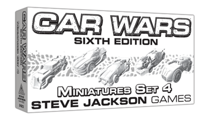 Car Wars 6th Edition Miniatures Set 4 - EN Steve Jackson Games