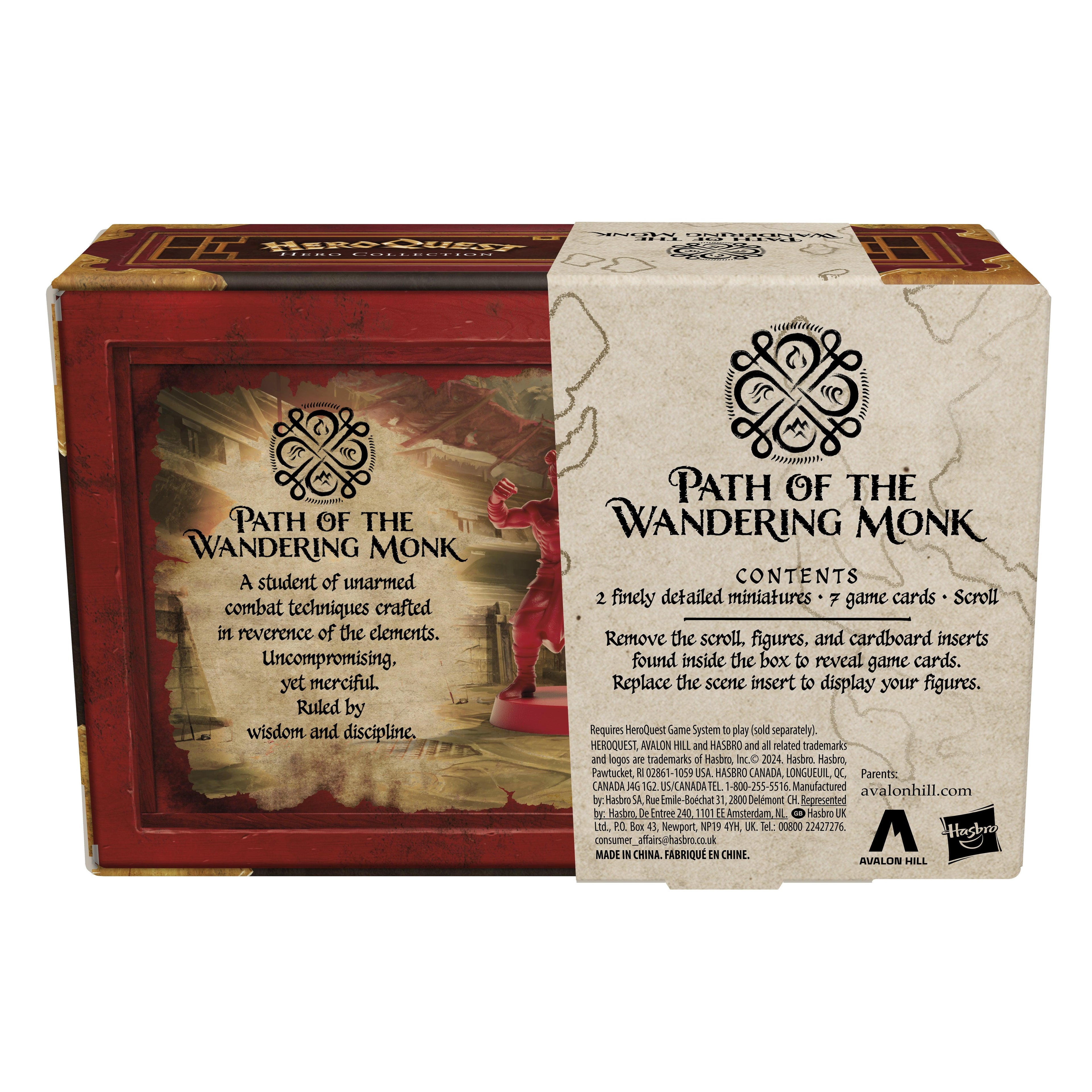 Avalon Hill HeroQuest Hjältekollektion: Vandrande Munkens Väg - EN Hasbro