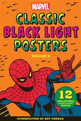 Marvel Classic Black Light Collectible Poster Portfolio Volume 2 Abrams & Chronicle