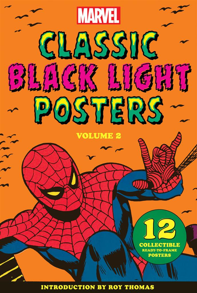 Marvel Classic Black Light Collectible Poster Portfolio Volume 2 Abrams & Chronicle