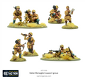 Bersaglieri Stödenhet - Italienska Soldater i Metall Warlord Games