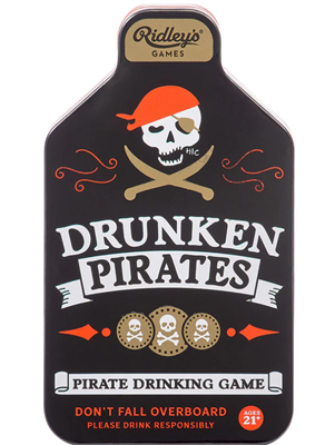Berusade Pirater Drickspel CDU av 6