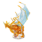 D&D Icons of the Realms: Adult Topaz Dragon WizKids/NECA