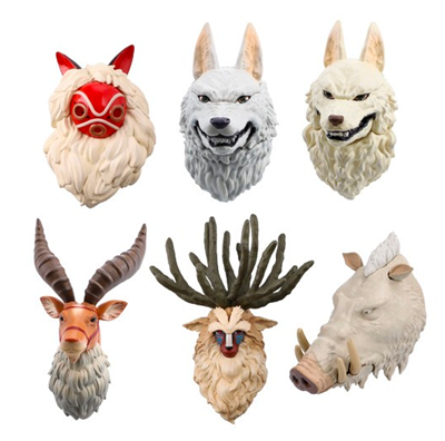 Magneter Princesse Mononoke Assortiment (6 stycken) Semic