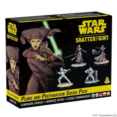 Star Wars: Shatterpoint - General Luminara Unduli Squad Pack Atomic Mass Games
