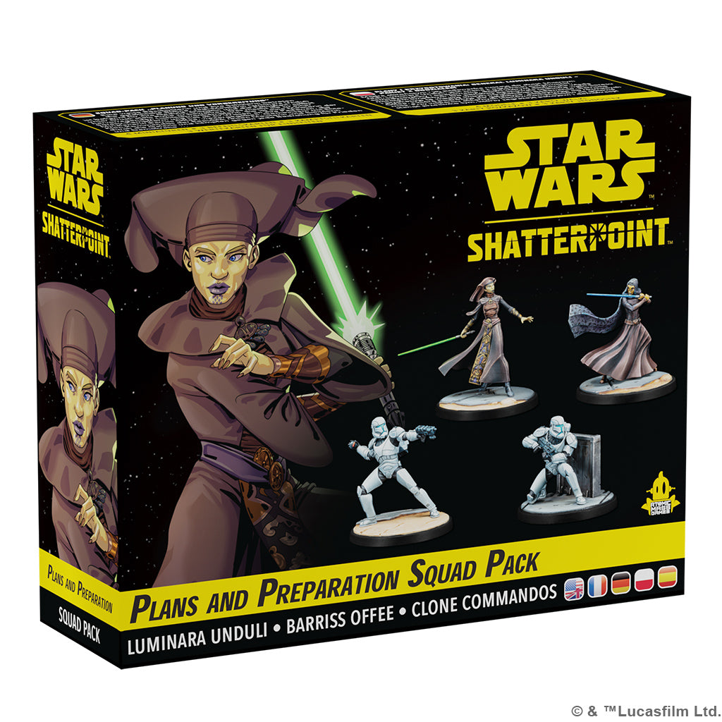 Star Wars: Shatterpoint - General Luminara Unduli Squad Pack Atomic Mass Games