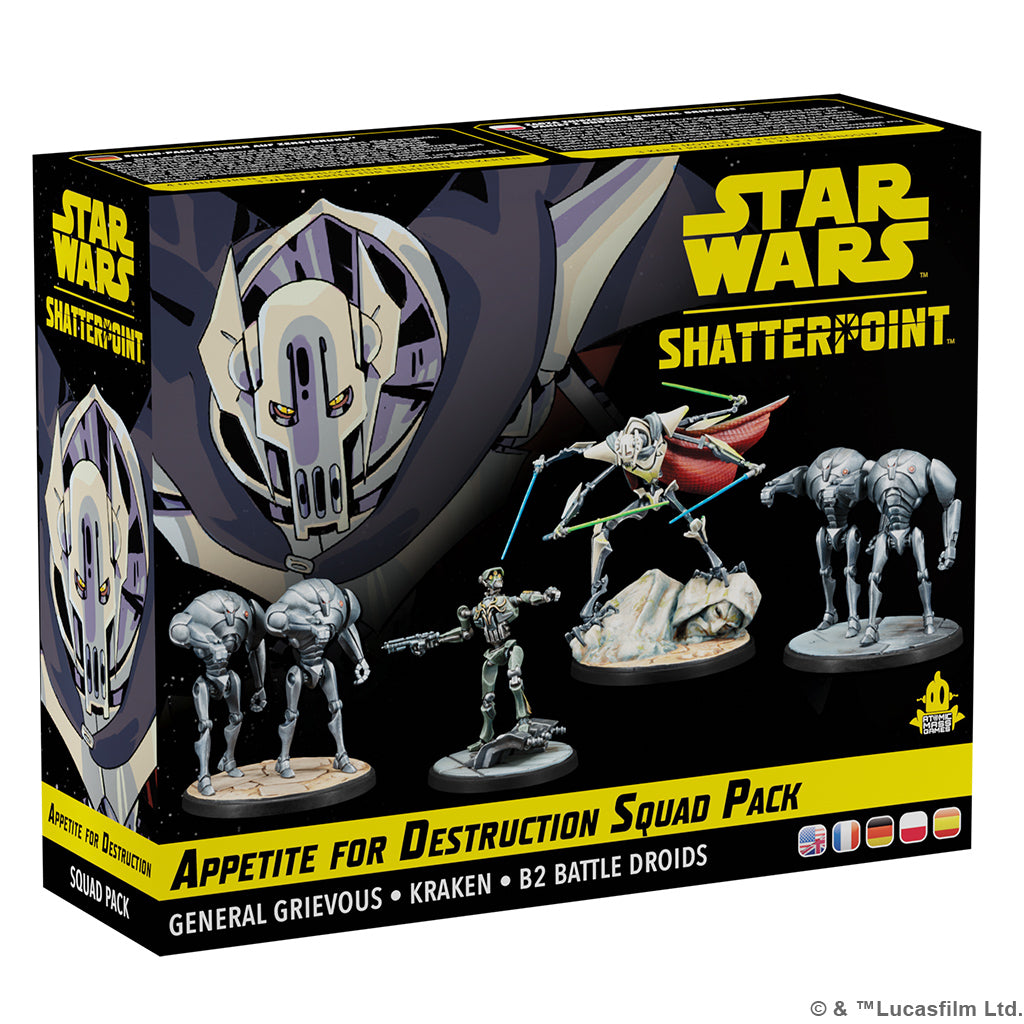 Star Wars: Shatterpoint - General Grievous Squad Pack Atomic Mass Games