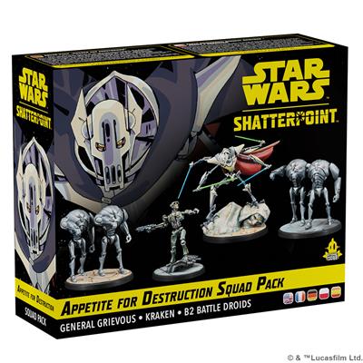 Star Wars: Shatterpoint - General Grievous Squad Pack Atomic Mass Games