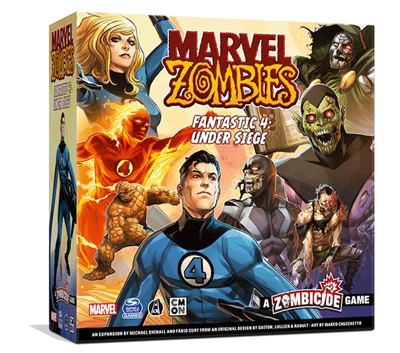 Marvel Zombies: Fantastic 4: Under Siege - Expansion för Zombicide CMON