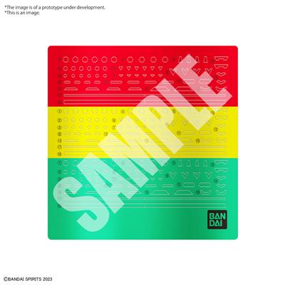 Anpassat Material (3D Metallisk Sigill) Bandai