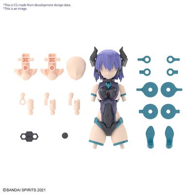 30MS Option Parts Set 7 (Evil Costume) [Färg A] Bandai