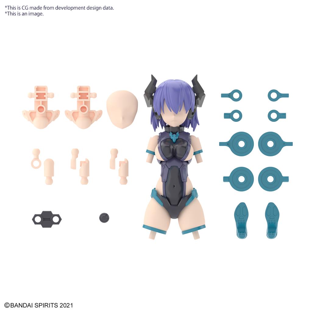 30MS Option Parts Set 7 (Evil Costume) [Färg A] Bandai