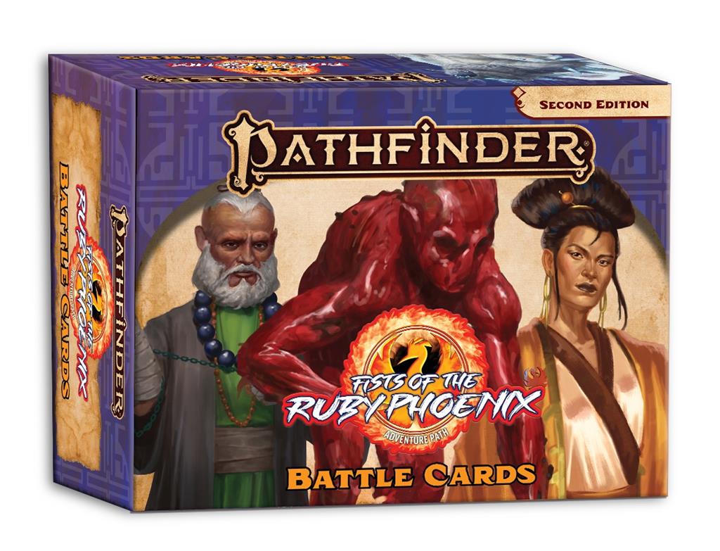 Pathfinder RPG: Fists of the Ruby Phoenix Battle Cards (P2) - EN Paizo Publishing