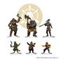 Dungeons & Dragons Onslaught: Many Arrows Faction Pack WizKids/NECA