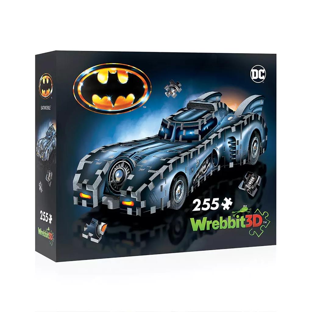 DC Comics Batman Wrebbit 3D Pussel - Batmobile - 255 Bitar Distrineo