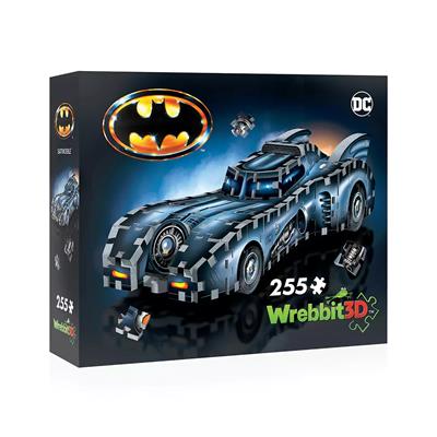 DC Comics Batman Wrebbit 3D Pussel - Batmobile - 255 Bitar Distrineo
