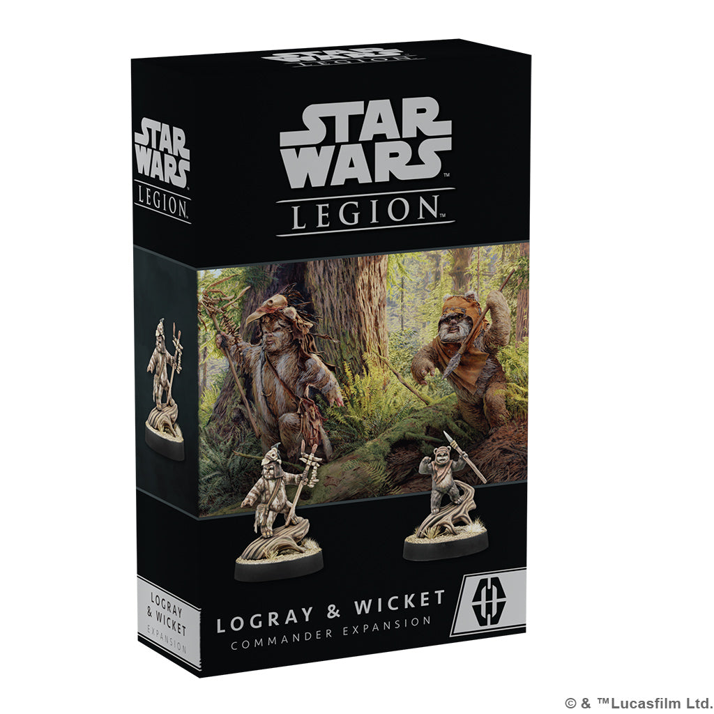 Star Wars Legion: Logray & Wicket Commander Expansion Atomic Mass Games